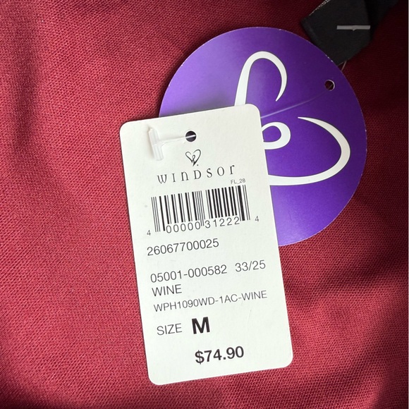 Windsor Analeah wine Velvet Bow Mini Dress A-line silhouette festive Holliday - Picture 5 of 9